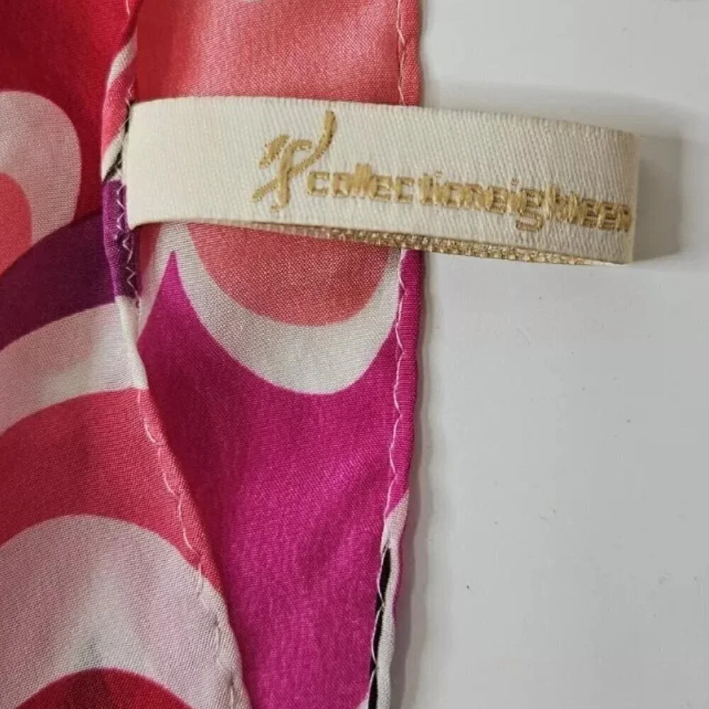 COLLECTION EIGHTEEN 100% SILK MULTICOLOR SCARF